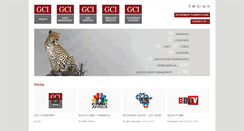 Desktop Screenshot of gci.co.za