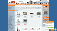 Desktop Screenshot of gci.si